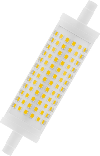 Osram LED-Lampe LEDPLI118150 19W R7S Halogenersatz Frontansicht