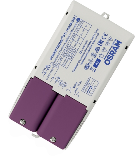 Osram Betriebsgerät PTI 70 für LED-Beleuchtung Frontansicht