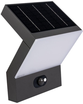 Dotlux LED-Solar-Wandleuchte FLASHwall mit Sensor Frontansicht