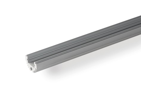 ALU-Profil Round D21R 2 Meter für LED-Streifen, Frontansicht