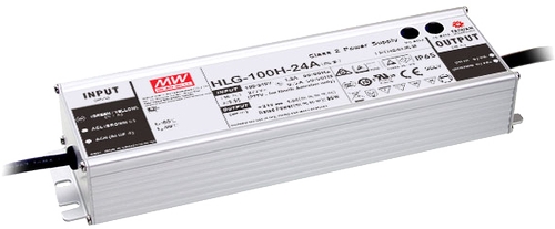 Schaltnetzteil Mean Well IP65 96W 20V 4,8A Frontansicht