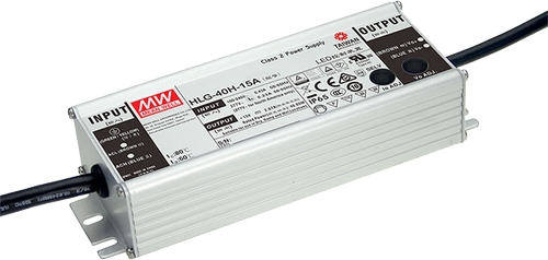 Schaltnetzteil Mean Well 40W 15V Frontansicht