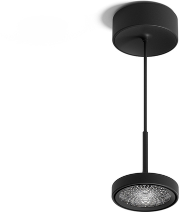 Sigor Pendelleuchte Nivo in schwarz, 36° Aufbau, 14W LED-Beleuchtung