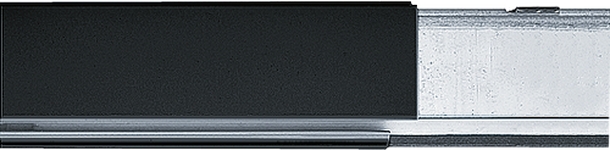 TECTON T 1500 BK Pendelleuchte von Zumtobel in Frontansicht