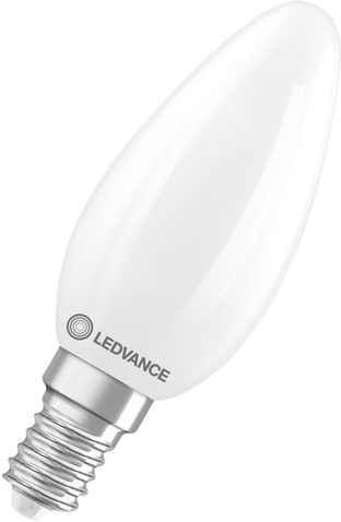 LED-Lampe E14 mit dimmbarer Funktion in Frontansicht