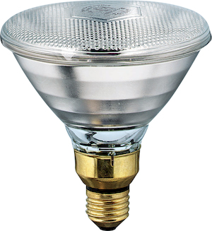 Philips Infrarot-Lampe PAR38 175W Frontansicht