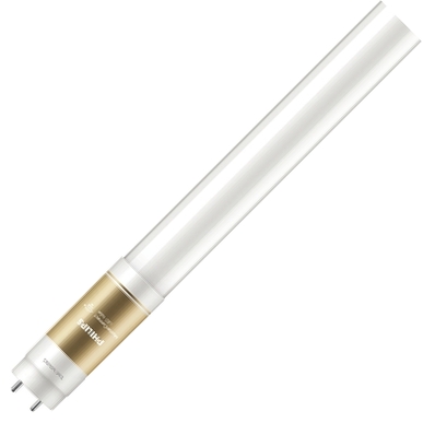 Philips LED-Lampe MC LEDtube IA 1200mm UO 16W865 T8 Frontansicht