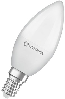 LED-Glühbirne E14 4.9W 827 FR für warmes Licht im Produktfoto
