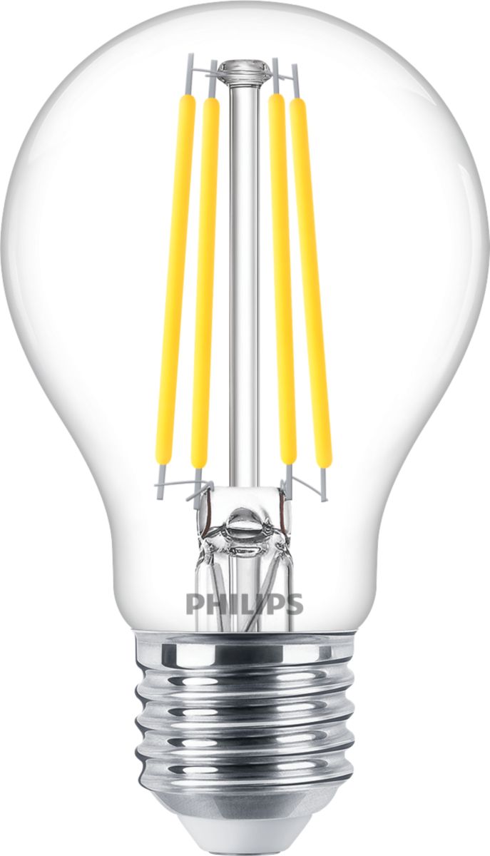 Philips LED-Lampe E27 60W in warmweiß für Wohnraumbeleuchtung