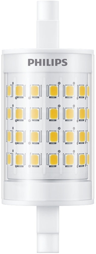 Philips LED-Lampe CorePro LEDlinear ND 7-60W R7S 78mm 830 Frontansicht