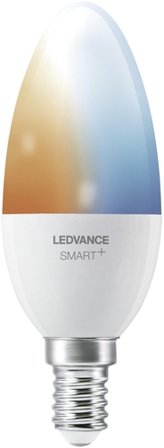 LED-Glühbirne E14 mit warmweißem Licht 5W 820 Lumen Frontansicht
