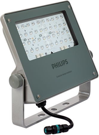 Philips LED-Leuchte BVP125 LED160-4S/740 S Frontansicht