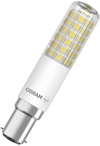 Osram LED-Lampe, dimmbar, 8W, 320° Abstrahlwinkel, Frontansicht