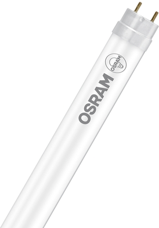LEDTUBE T8 18 EM 600 7.4W 830 Osram Frontansicht