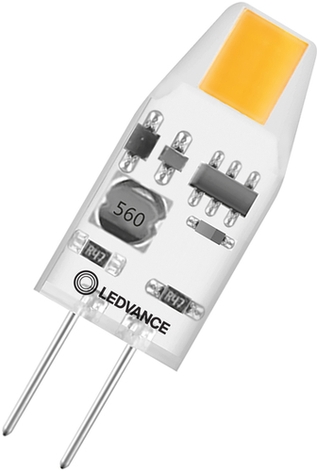 LED-Pinleuchte 1W 927 CL G4 V von Ledvance Frontansicht