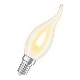 LED lamps with flame effect