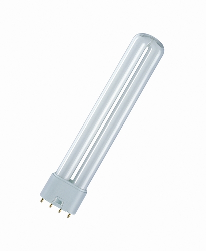 Osram Kompakt-Leuchtstofflampe DULUX L 55W/840 2G11 Frontansicht