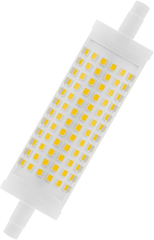 LED R7S Lampe von Ledvance, 18.2W, warmweißes Licht, Produktfoto Frontansicht