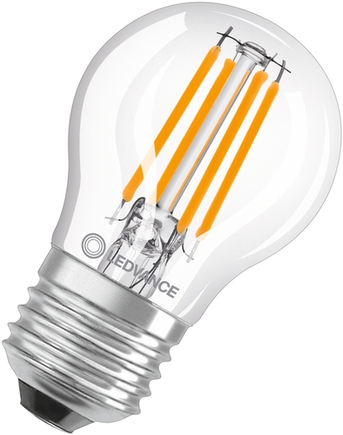LED-Lampe E27 3.4W 865 Filament Frontansicht