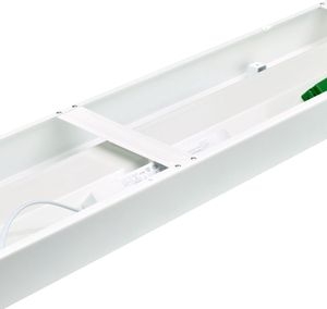 Philips LED-Leuchte SM136V Frontansicht mit warmweißem Licht