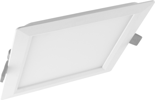 Downlight Ledvance DL SLIM SQ210 18W warmweißes Licht Frontansicht