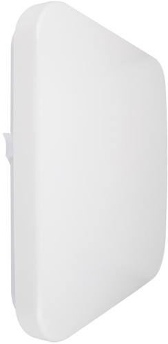 Quadratische LED-Deckenleuchte 24W warmweiß IP44 Frontansicht