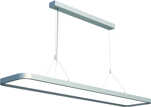 LED-Pendelleuchte Dotlux STUDIOfree 60W 4000K dimmbar Frontansicht