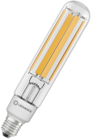 LED-Lampe E27 4000 Lumen 740 Frontansicht