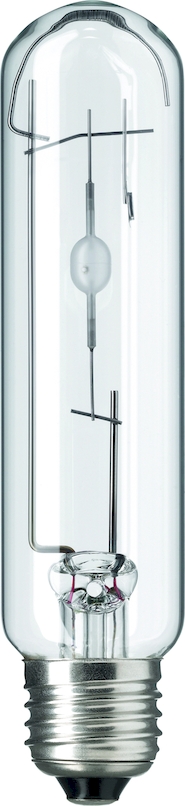 Philips Entladungslampe MASTER CityWh CDO-TT Plus 50W/828 E27 Frontansicht