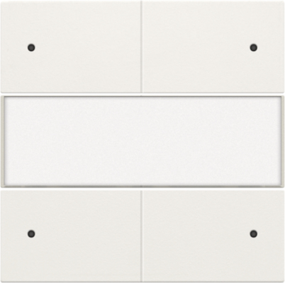 Niko Original White PUSHB Schalter Set 4er Frontansicht