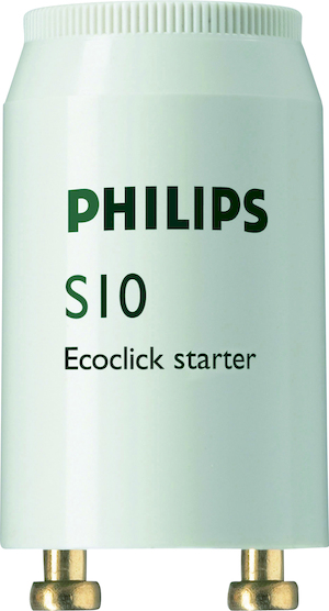 Philips Starter S10 4-65W für Leuchtmittel Frontansicht