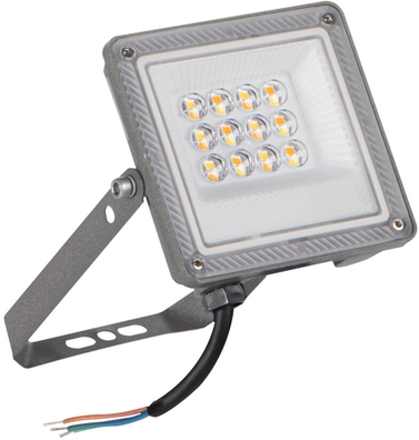 LED-Panel ACETE 10W CCT GR für warmes und kaltes Licht Frontansicht