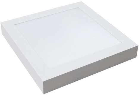 Dotlux LED-Aufbauleuchte PANELbig-ugr 325x325mm 20W Frontansicht