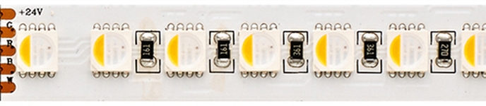 Sigor LED Flexband RGB/W 2700K 5m 112 LED/m Frontansicht