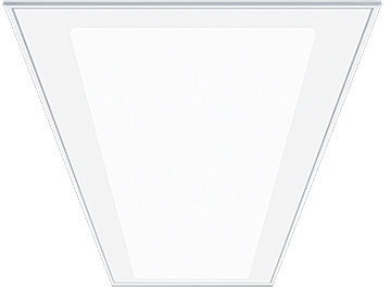 LED-Panel M600L von Zumtobel, 840x600 mm, Produktfoto Frontansicht