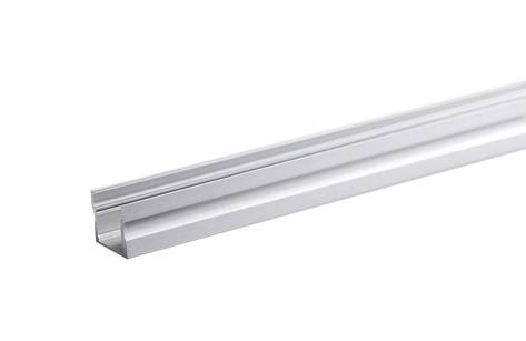 ALU-Profil 17/15 2 Meter für LED-Streifenbeleuchtung Frontansicht