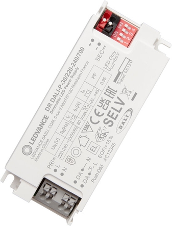 LED Treiber DALI-P-30 von Ledvance, Frontansicht