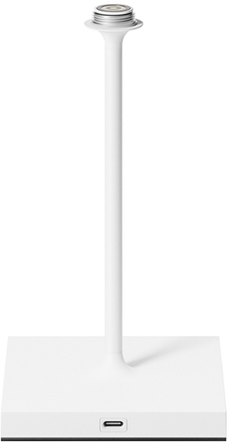 Sigor Nuindie mini Ersatzfuß USB-C 250mm schneeweiß Frontansicht