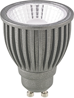 Sigor LED-Lampe GU10 7,5W dimmbar 2700K-2100K 520lm Frontansicht