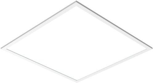 LED-Panel Dotlux FLATugr 620x620mm Frontansicht Beleuchtung