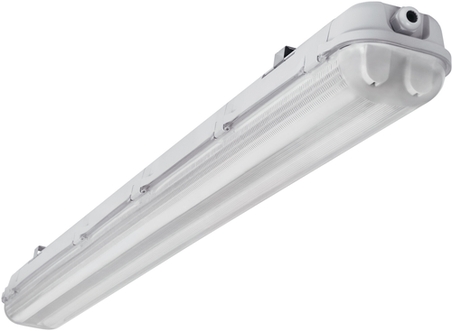 Deckenleuchte MAH PLUS-258 mit 4 LED-Lampen in Frontansicht