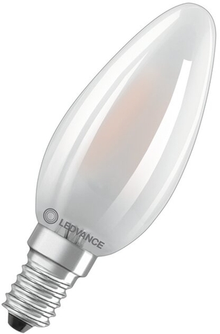 LED-Lampe E14 Sockel 2.5W warmweißes Licht Hauptbild Frontansicht