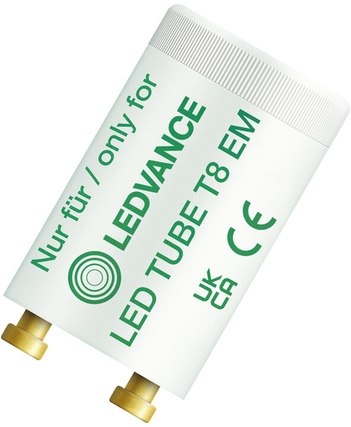 LED T8 Leuchtstoffröhre mit Starter, Frontansicht