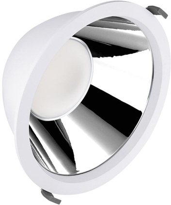 Downlight mit 42W, warmweißes Licht, Frontansicht