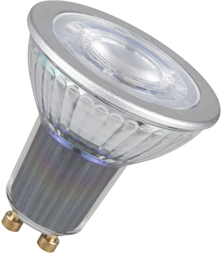 Osram LED-Lampe GU10 Frontansicht 9,6W warmweißes Licht