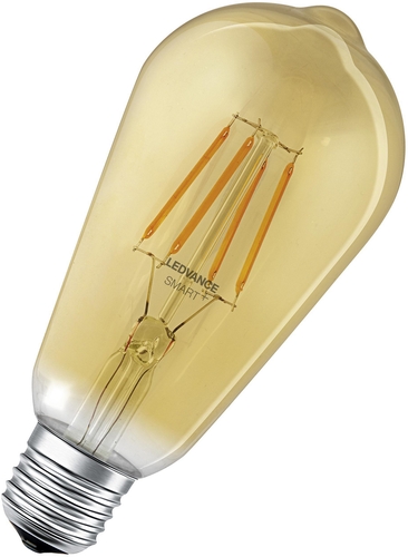 LED-Smart-Birne mit dimmbarer Funktion in Frontansicht