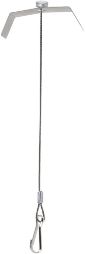 Ledvance TRUSYS UNIV SAFETY ROPE – Sicherheitsleuchte mit Seilzugschalter – Frontansicht