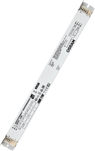 Betriebsgerät QTP5 1X80 für LED-Beleuchtung in Frontansicht