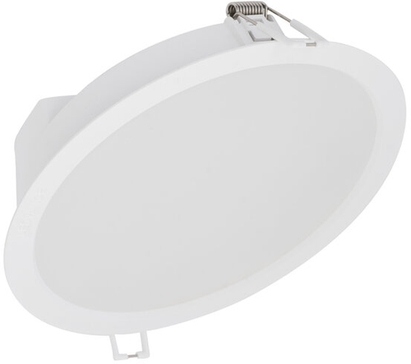 LED-Downlight IP44 geschützt für Feuchträume Frontansicht