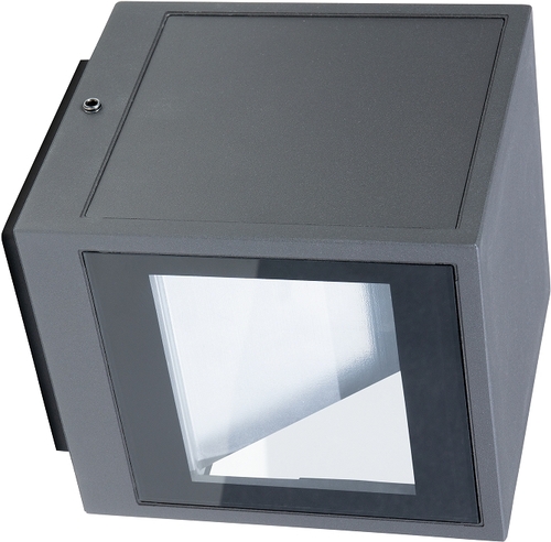 LED-Wandleuchte Dotlux WAY in 4000K, 15cm, 7,5/15W, Frontansicht
